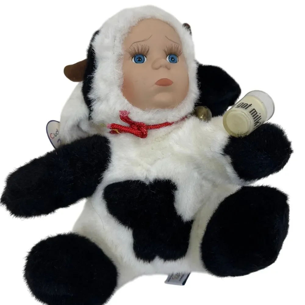 Geppedo‎ Cuddle Kids Clarice the Cow Doll Got Milk